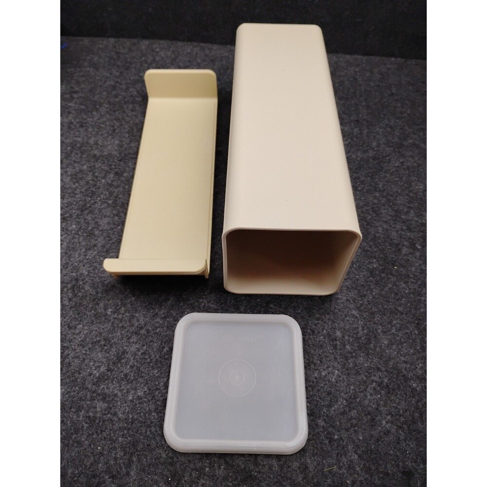 Tupperware Cracker Keeper Velveeta Cheese Container Set #1696-6 #1697-3 #1698-4